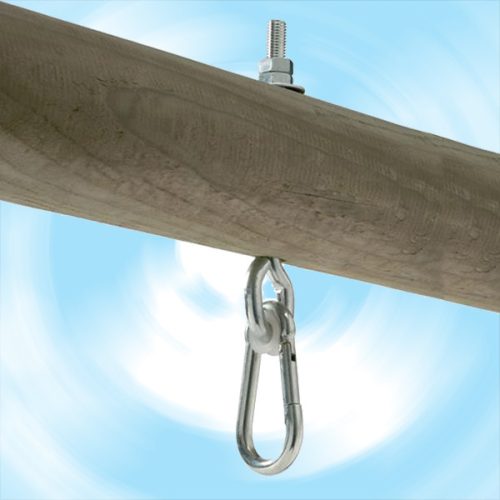 Balama pentru leagăn cu carabină TYPE O 140 mm